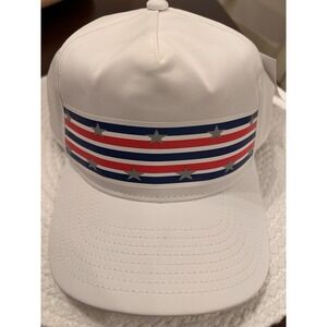 Srixon goft hat polyester, elastine adjustable‎ golf hat white
